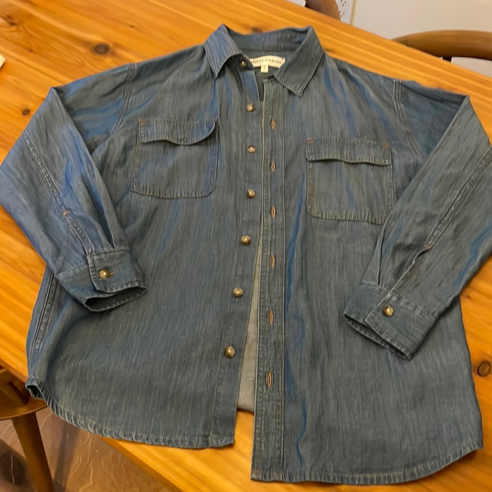 Denim forum denim shirt. Mint condition